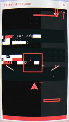 Glitchskier - Screenshot 1