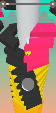 Emoji Stack Ball - Helix Crush - Screenshot 3