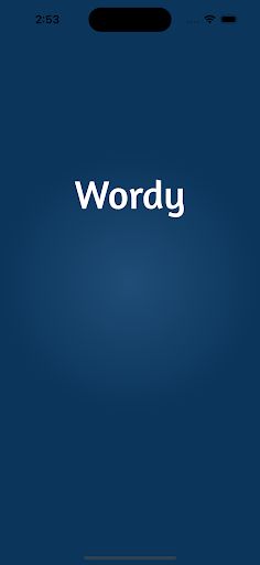 Wordy - Word Puzzle Game - Screenshot 1
