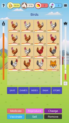 Rooster Game - Screenshot 1