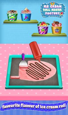 Ice Cream Roll Maker Factory - Screenshot 2