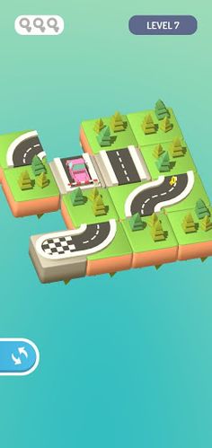 Flipped Road: Cars Puzzle 3D - Screenshot 4