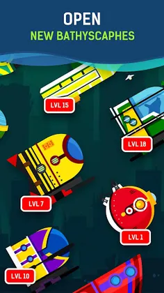 Idle Submarine: Raft to Boat - Screenshot 3