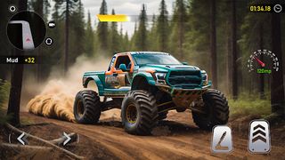 Mud Bog Racing Mud Truck Games - Screenshot 2