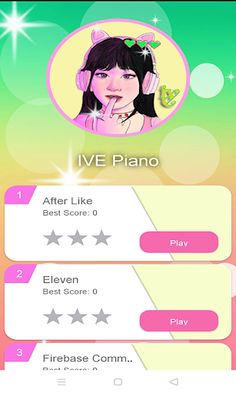 IVE Piano Magic Tiles - Screenshot 2