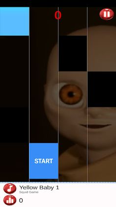 Piano Baby tiles yellow - Screenshot 4