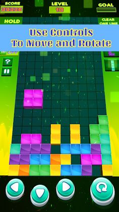 Tetra Block 3D Blitz Puzzle - Screenshot 4