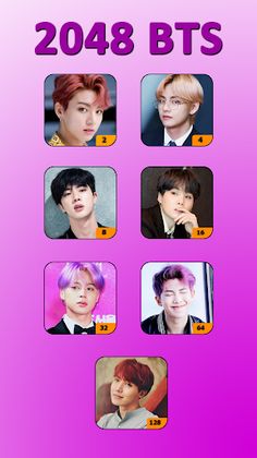 2048 BTS style - Screenshot 2