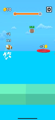 Flappy Super Ball 3D - Screenshot 2