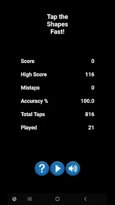 20 Second Tap the Shapes Fast - Screenshot 4