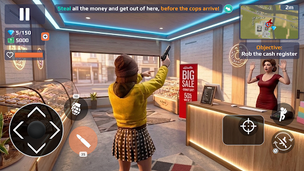 Grand Crime RP Life Simulator - Screenshot 1