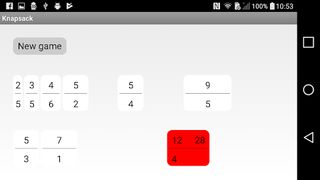 Knapsack - Screenshot 1