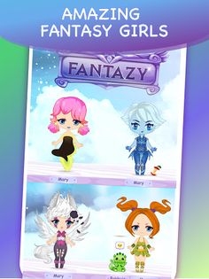 Fantasy Dress Up Avatar Maker - Screenshot 1