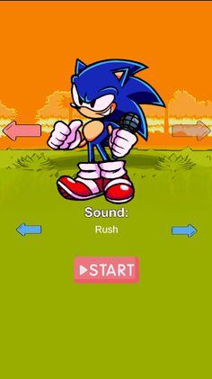 FNF Sonik Rush Test - Screenshot 2