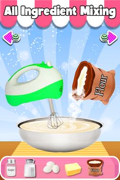 Kids Cupcakes Maker Bake Game - Screenshot 2