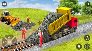 JCB Wala Game | Train Station - Screenshot 1