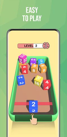 Merge Cube Game: 2048 Cubes - Screenshot 1