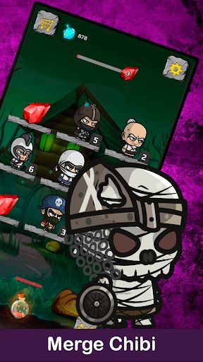 Chibi Dolls: Merge Magic - Screenshot 2