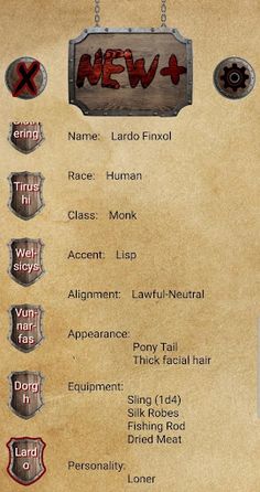 NPC Generator - Screenshot 2