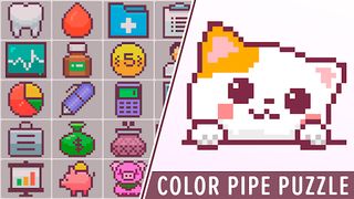 Color Pipe Puzzle - Screenshot 1