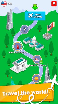 Travel Factory Idle World Tour - Screenshot 3