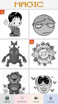 Magic Pixel Art Color - Screenshot 3