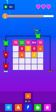 2048 Tower Defence - Screenshot 2