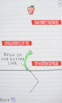 Scribble Worm - Screenshot 1