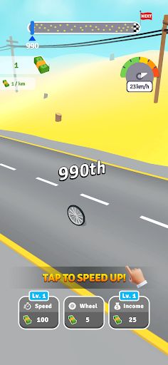 Wheel Merge Race - Screenshot 1