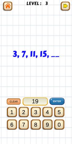Math Brain : Math games - Screenshot 4