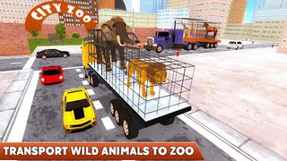 3D Wild Animal Transport Truck - Screenshot 1