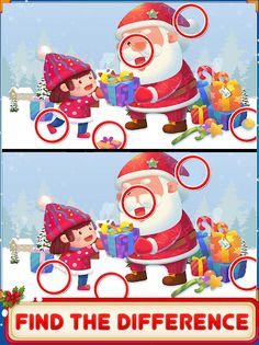 Christmas :Find 5 -Puzzle Game - Screenshot 2