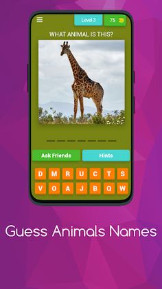 GUESS ANIMALS NAMES - Screenshot 4