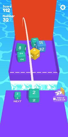 Kick the Block 3D-Match&Merge - Screenshot 1