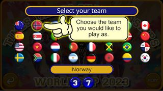 Tables Football World Cup 2023 - Screenshot 2