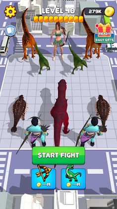 Dinosaur Monster Fight Battle - Screenshot 2