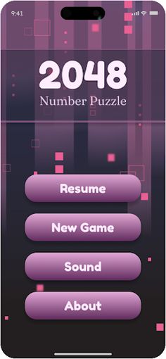2048 - Number Puzzle Game - Screenshot 1
