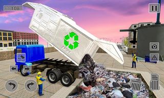 Truck Games: Garbage Truck 3D - Screenshot 3