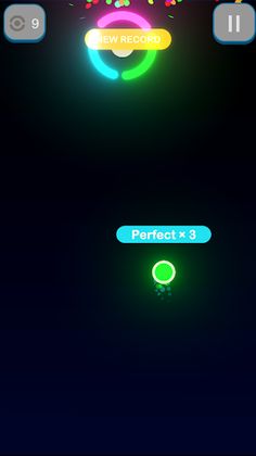 Fly The Neon Ball - Screenshot 4