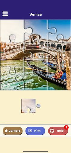 Venice Sightseeing Puzzle - Screenshot 2