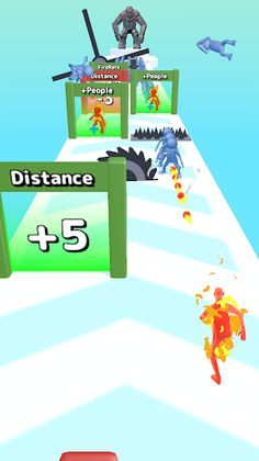 Burning Runner - Screenshot 1
