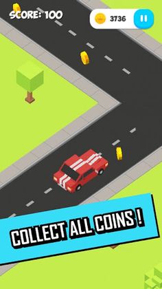 ZigZag Runner Car - Screenshot 2