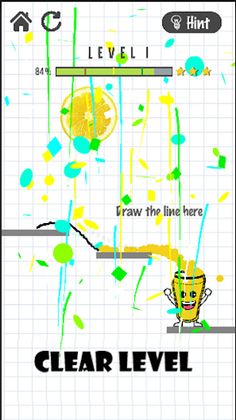 Happy Glass Lemonade Drawing - Screenshot 2