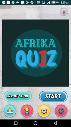 Afrika Quiz - Offline Games - Screenshot 1