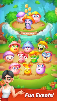 Blooming Flowers Merge Game - Screenshot 4
