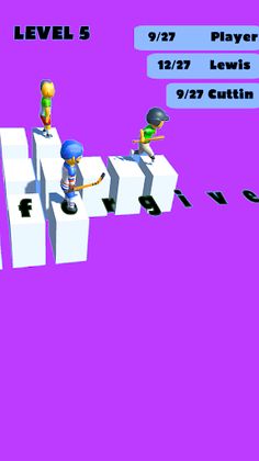 Typing Game Count Masters 3d - Screenshot 1