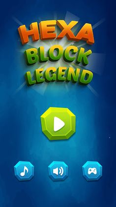 Hexa Block Legend - Screenshot 1