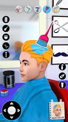 Barber Salon Hair Tattoo Games - Screenshot 3