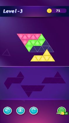 Blocks Triangle Puzzle - Screenshot 3
