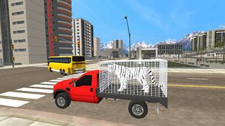 Zoo Animals Transport Truck 3D - Screenshot 2